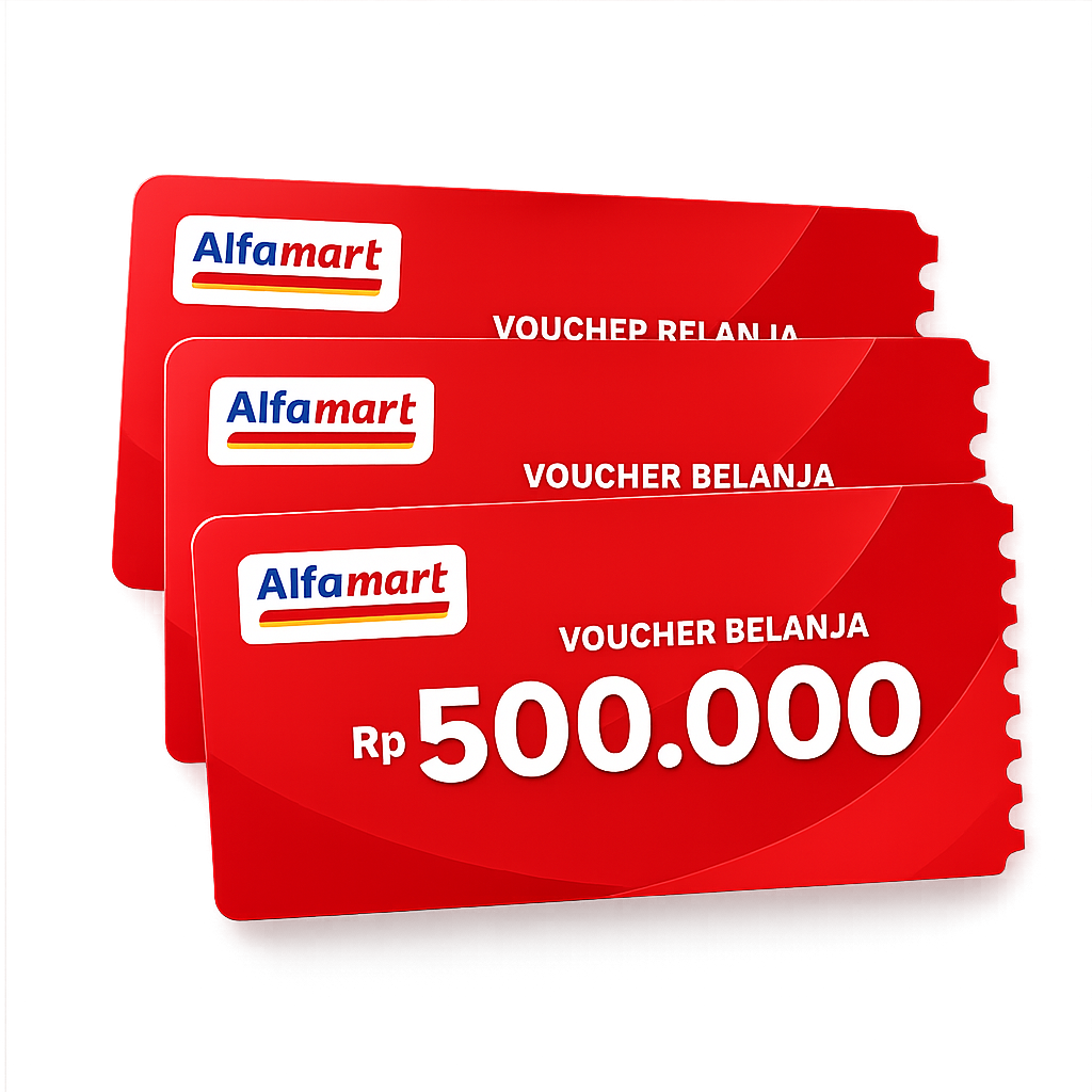 Voucher Alfamart Rp500.000
