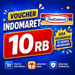 Voucher 10rb Indomaret