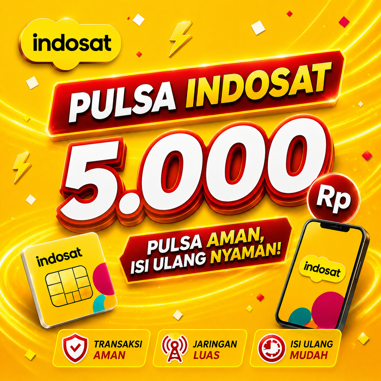5K Pulsa Indosat