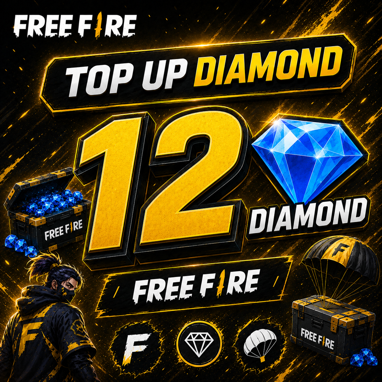 Free Fire 12 Diamond