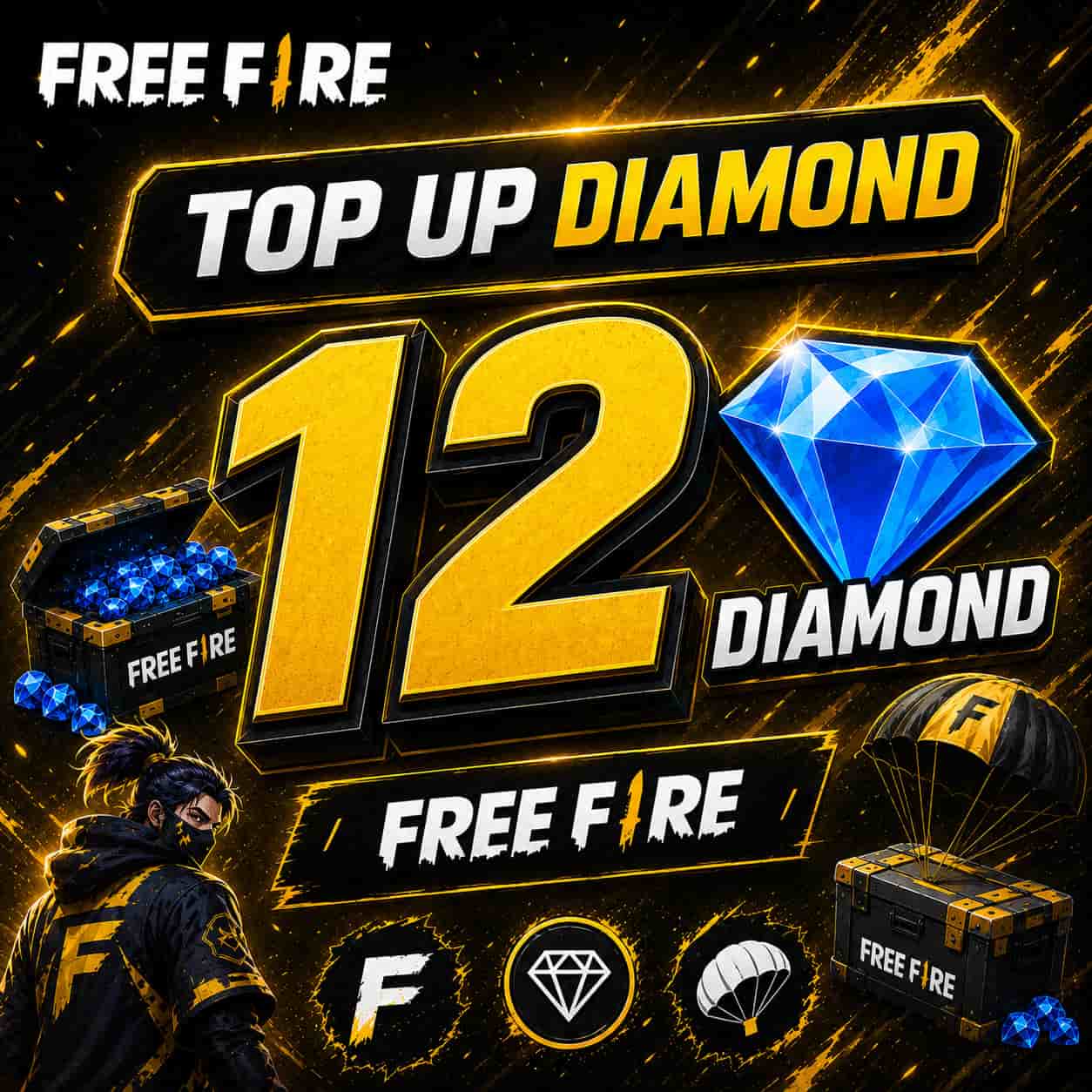 Free Fire 12 Diamond