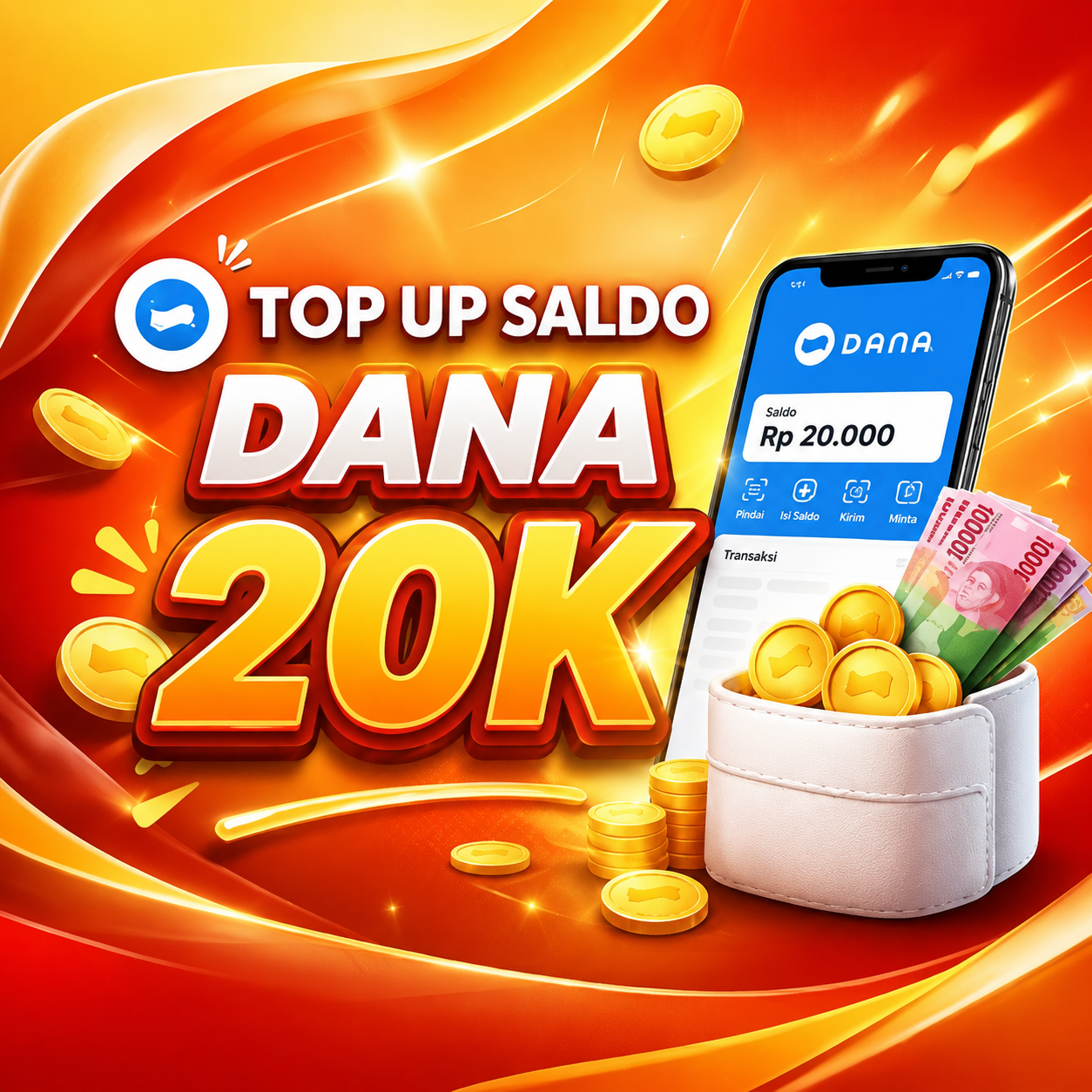 Topup Dana 20K
