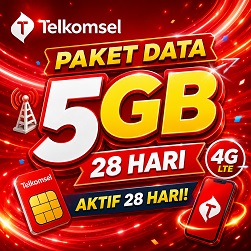 TSEL Flash 5GB 28Hari