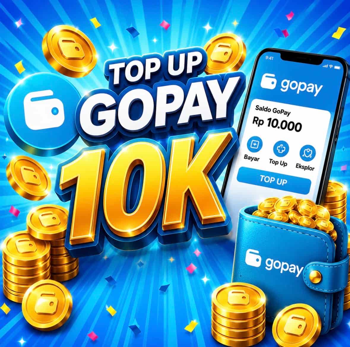 Topup GoPay 10K