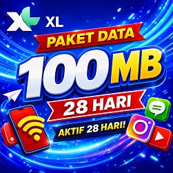 XL 100MB 28 Hari