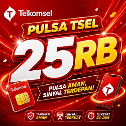 25K Pulsa Telkomsel