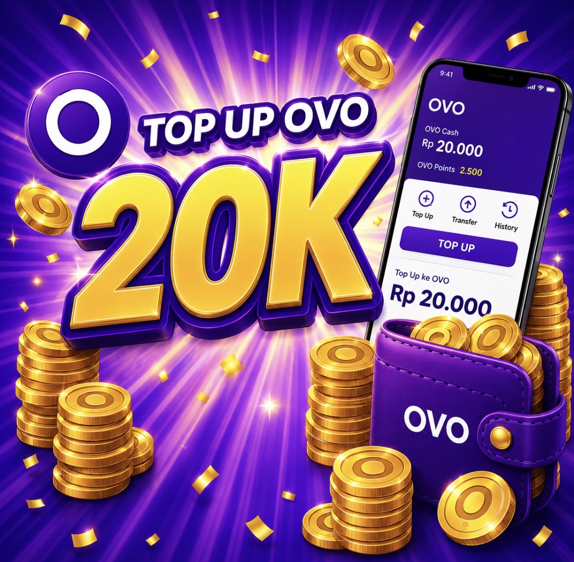 Topup OVO 20K