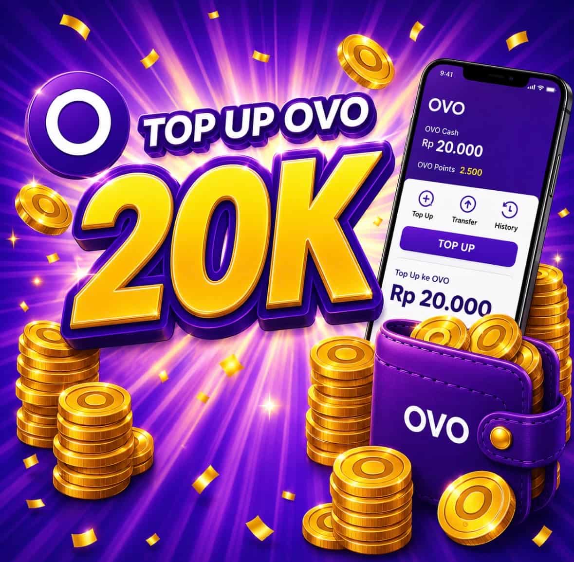 Topup OVO 20K