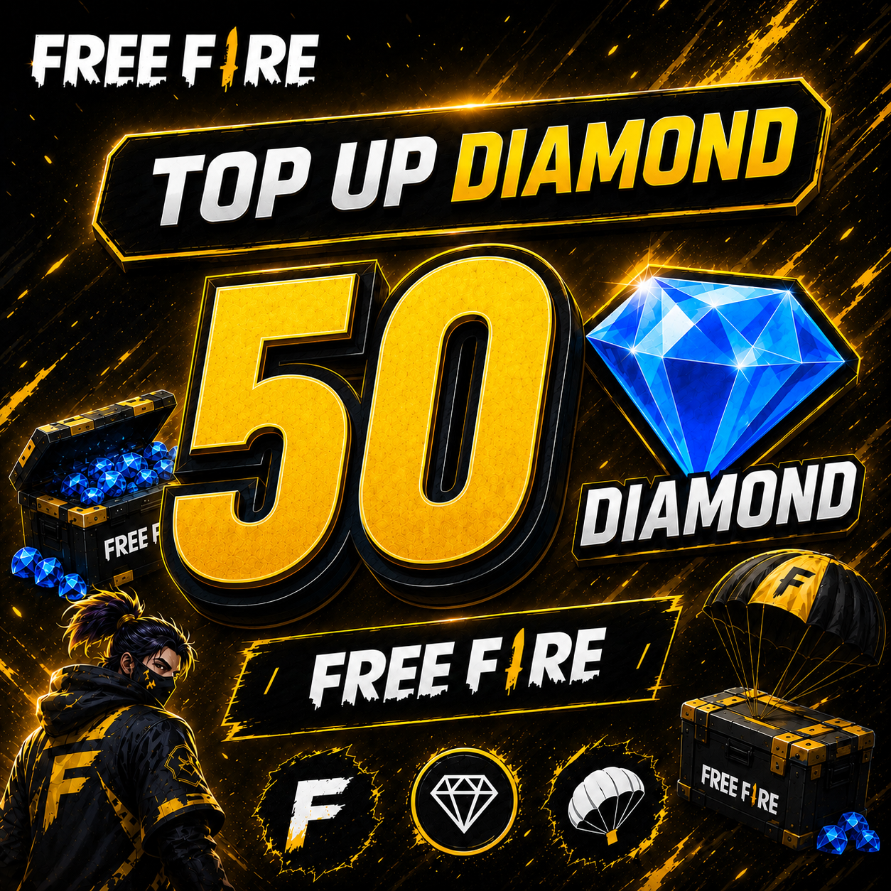 Free Fire 50 Diamond